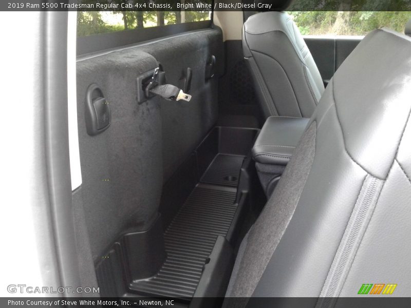 Bright White / Black/Diesel Gray 2019 Ram 5500 Tradesman Regular Cab 4x4 Chassis