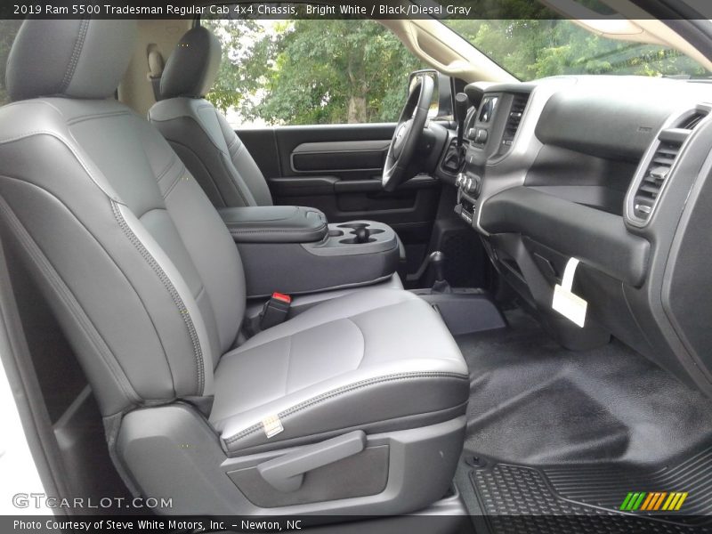 Bright White / Black/Diesel Gray 2019 Ram 5500 Tradesman Regular Cab 4x4 Chassis