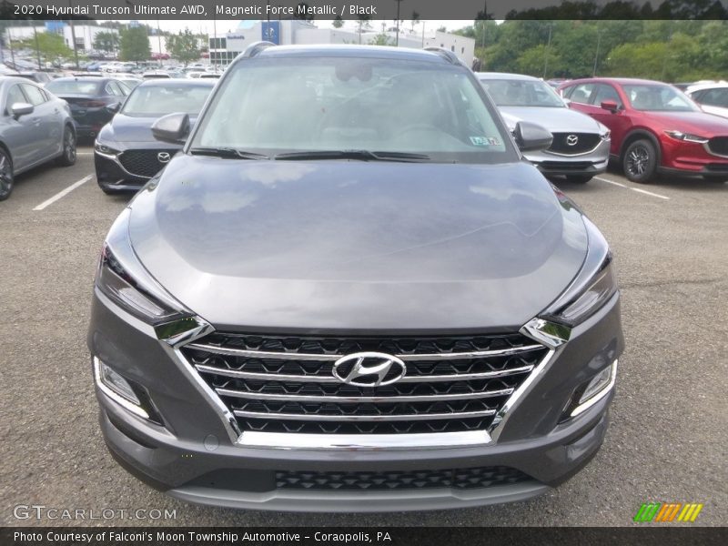 Magnetic Force Metallic / Black 2020 Hyundai Tucson Ultimate AWD