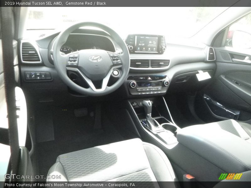 Gemstone Red / Black 2019 Hyundai Tucson SEL AWD