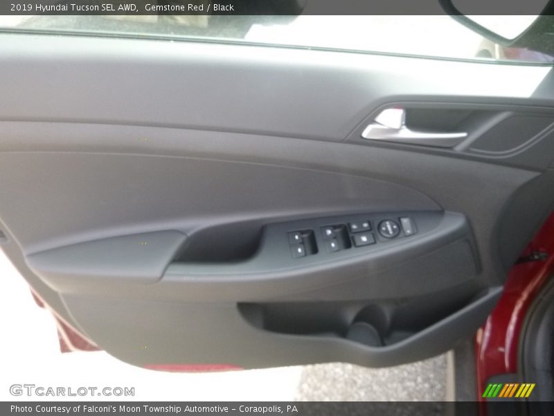 Gemstone Red / Black 2019 Hyundai Tucson SEL AWD