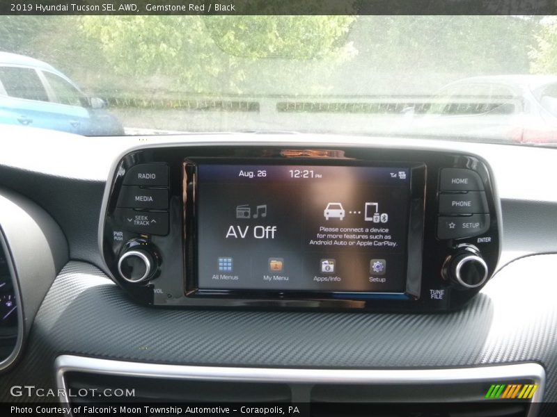 Gemstone Red / Black 2019 Hyundai Tucson SEL AWD
