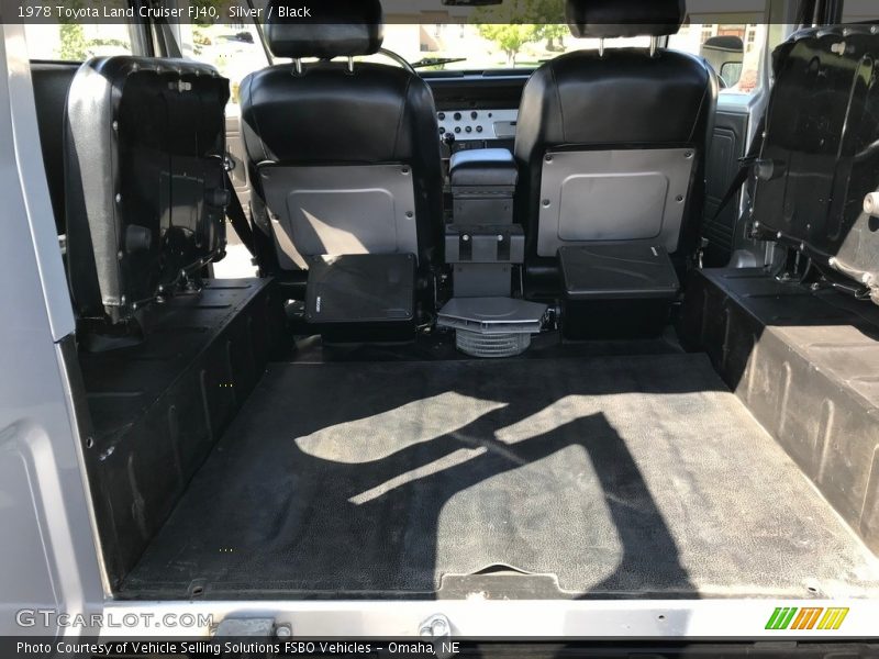 Rear Seat of 1978 Land Cruiser FJ40