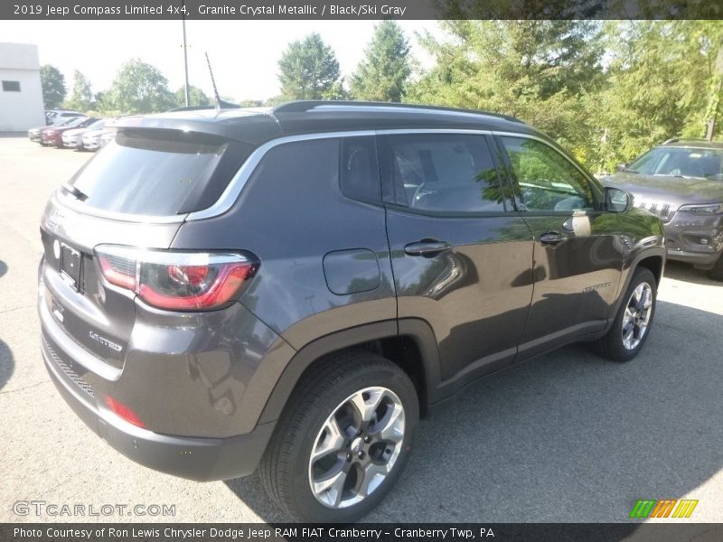 Granite Crystal Metallic / Black/Ski Gray 2019 Jeep Compass Limited 4x4