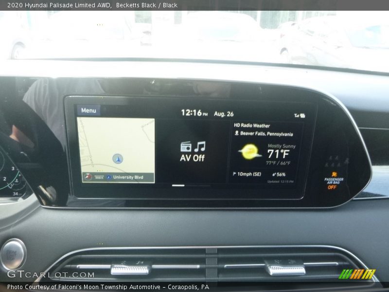 Becketts Black / Black 2020 Hyundai Palisade Limited AWD