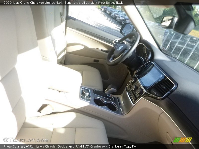 Sangria Metallic / Light Frost Beige/Black 2020 Jeep Grand Cherokee Limited 4x4