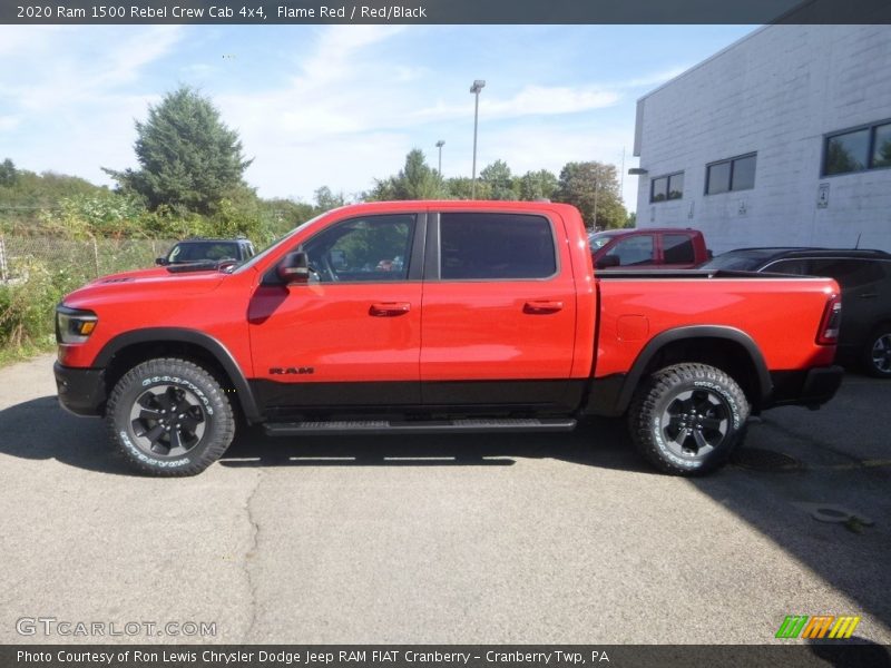  2020 1500 Rebel Crew Cab 4x4 Flame Red