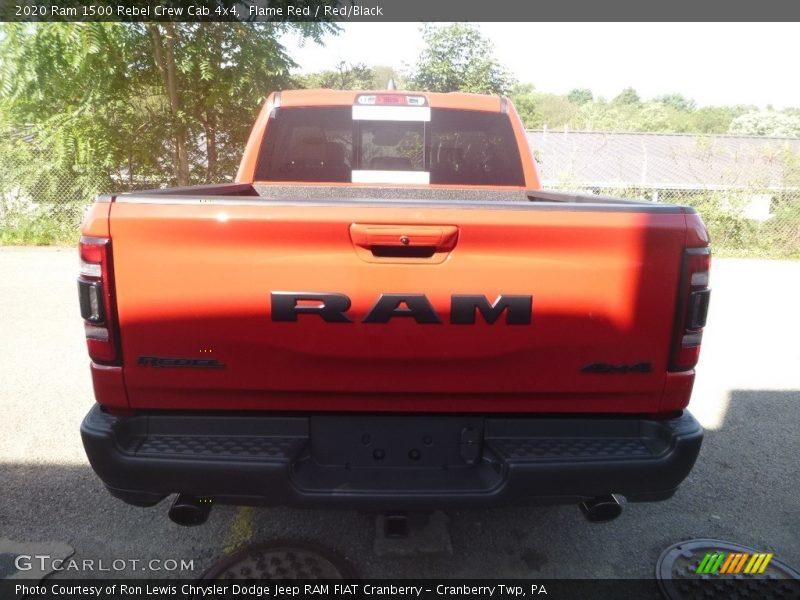 Flame Red / Red/Black 2020 Ram 1500 Rebel Crew Cab 4x4