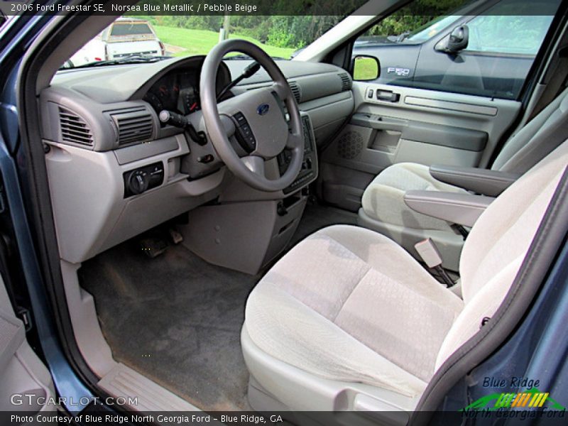 Norsea Blue Metallic / Pebble Beige 2006 Ford Freestar SE