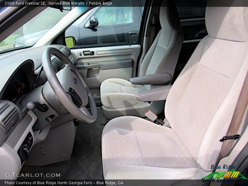 Norsea Blue Metallic / Pebble Beige 2006 Ford Freestar SE