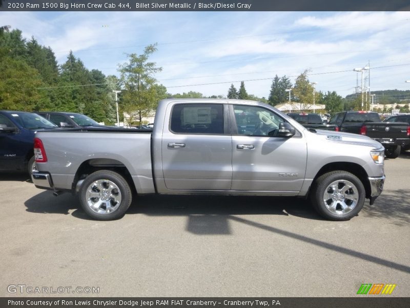  2020 1500 Big Horn Crew Cab 4x4 Billet Silver Metallic