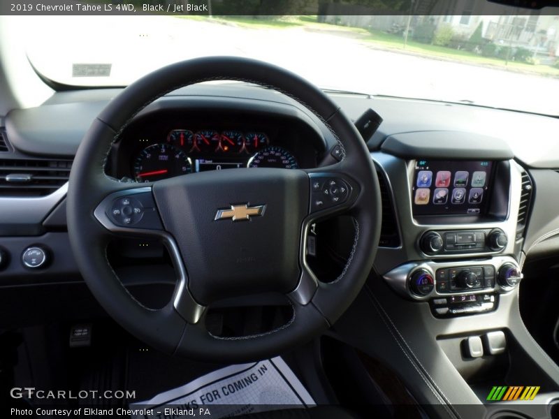 Black / Jet Black 2019 Chevrolet Tahoe LS 4WD