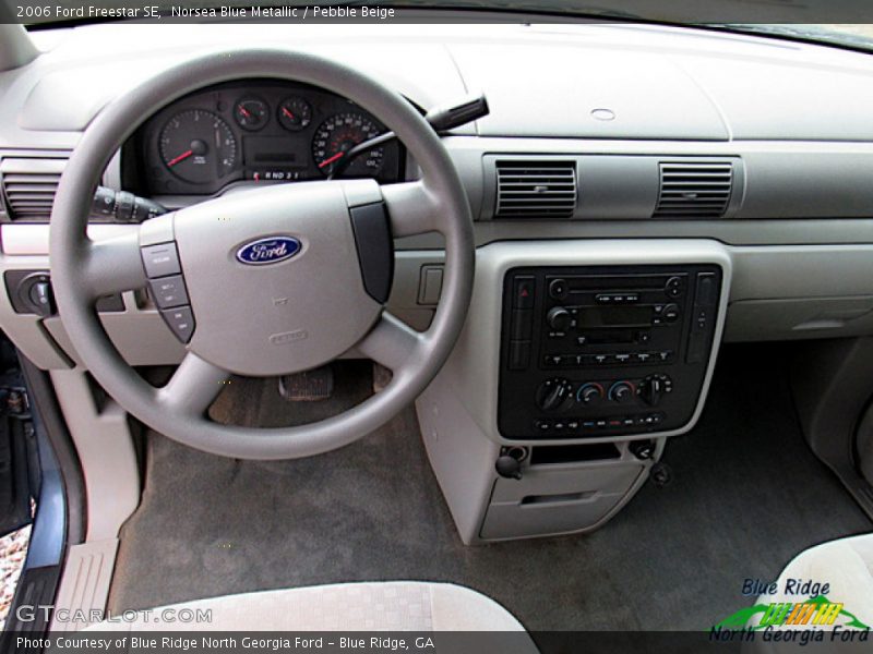 Norsea Blue Metallic / Pebble Beige 2006 Ford Freestar SE