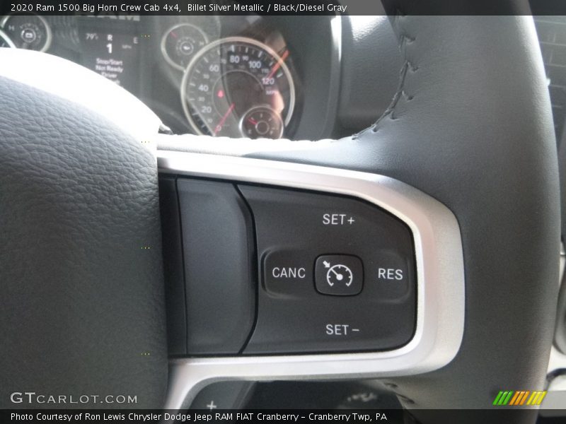  2020 1500 Big Horn Crew Cab 4x4 Steering Wheel