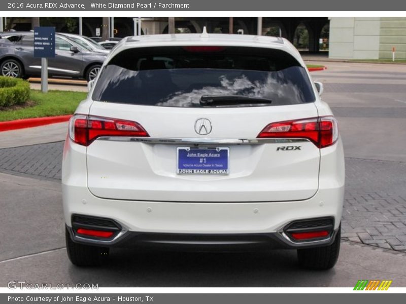 White Diamond Pearl / Parchment 2016 Acura RDX Advance