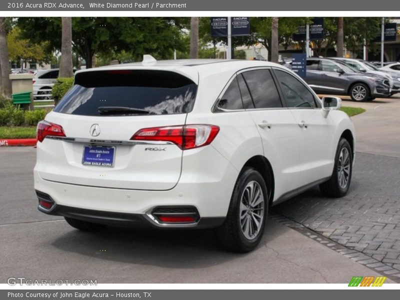 White Diamond Pearl / Parchment 2016 Acura RDX Advance
