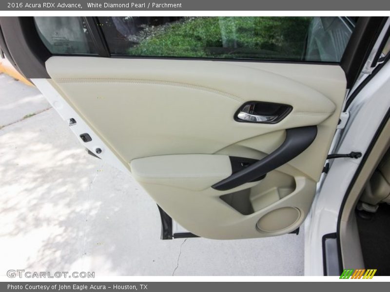 White Diamond Pearl / Parchment 2016 Acura RDX Advance