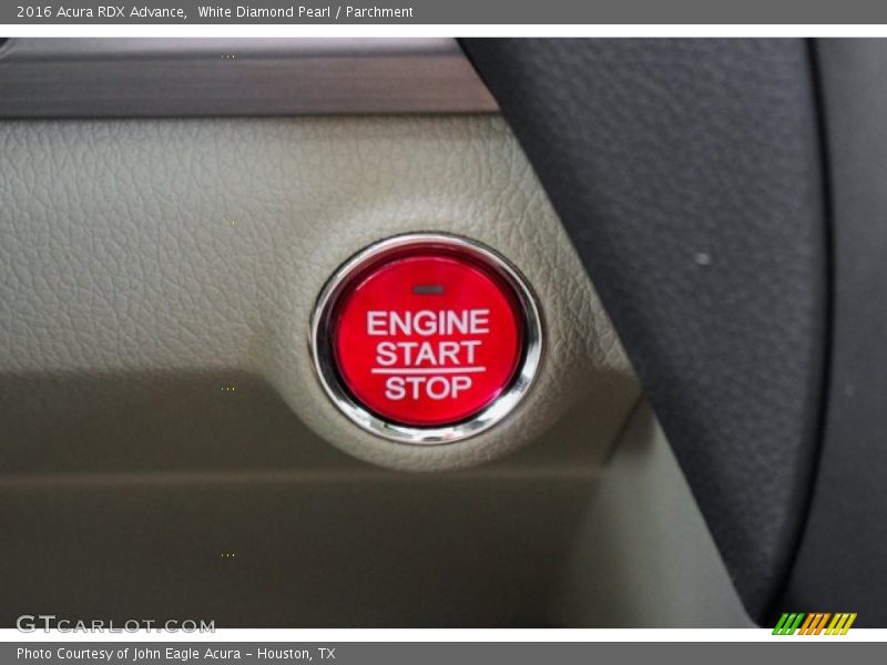White Diamond Pearl / Parchment 2016 Acura RDX Advance
