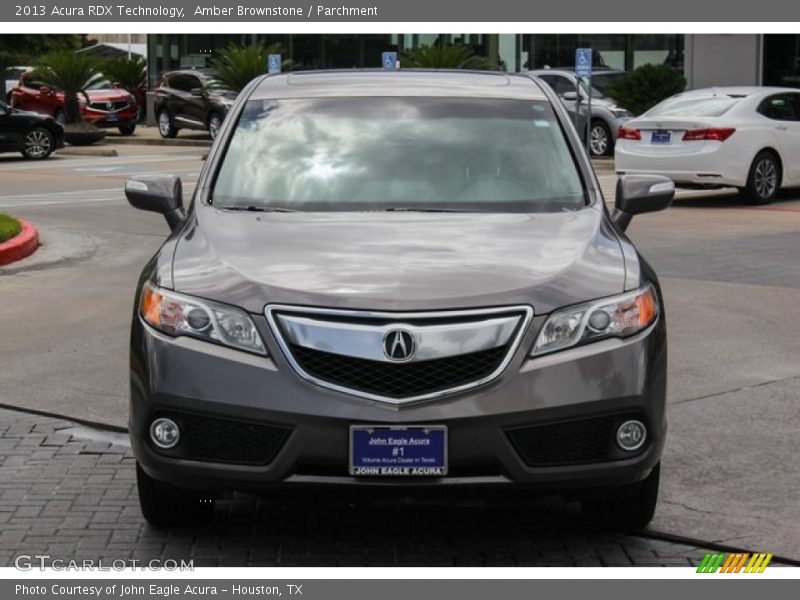 Amber Brownstone / Parchment 2013 Acura RDX Technology