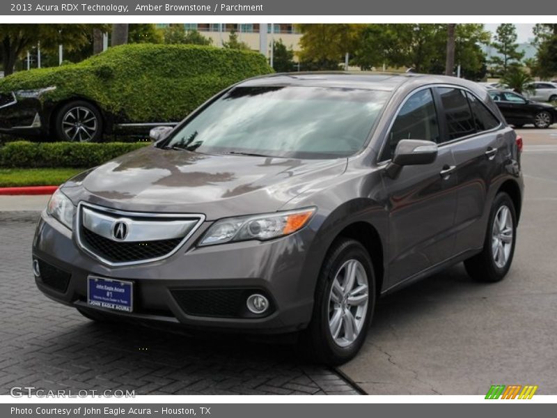 Amber Brownstone / Parchment 2013 Acura RDX Technology