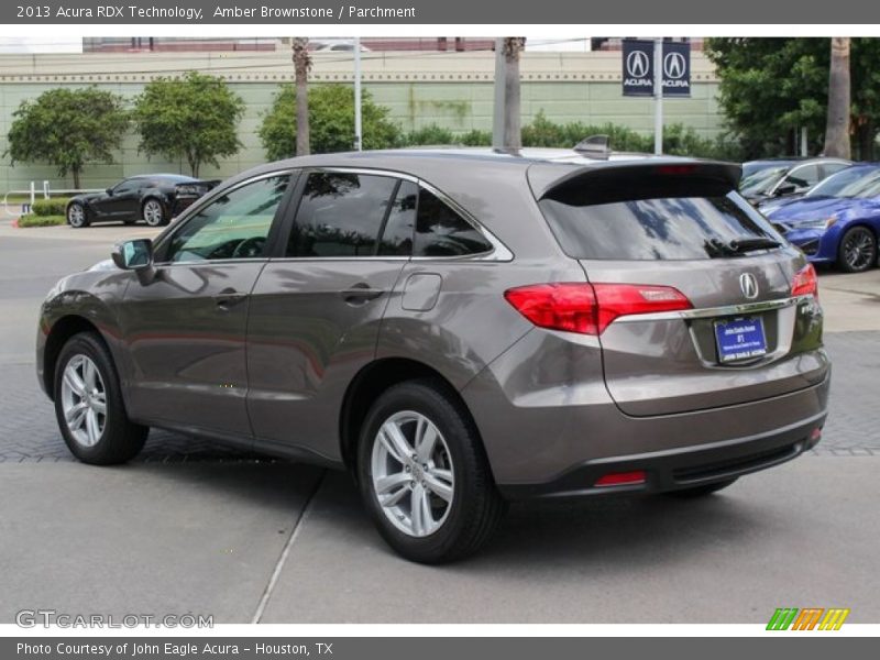 Amber Brownstone / Parchment 2013 Acura RDX Technology