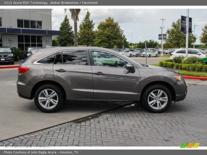 Amber Brownstone / Parchment 2013 Acura RDX Technology