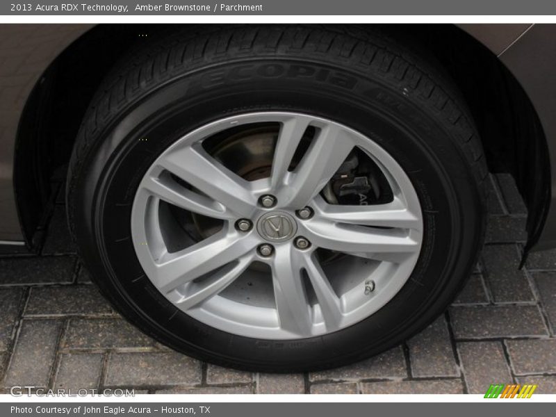 Amber Brownstone / Parchment 2013 Acura RDX Technology