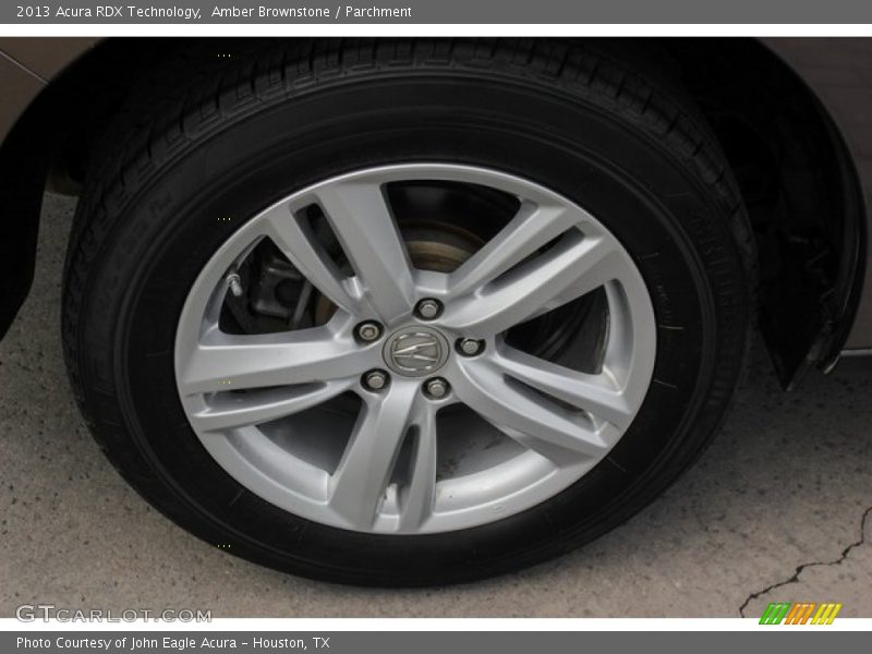 Amber Brownstone / Parchment 2013 Acura RDX Technology
