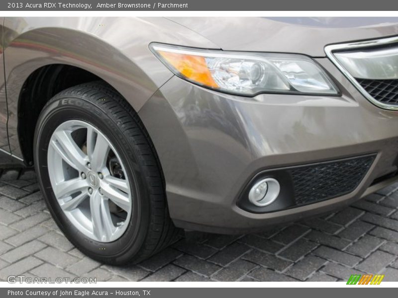 Amber Brownstone / Parchment 2013 Acura RDX Technology
