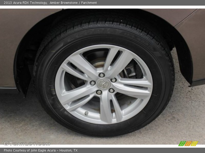 Amber Brownstone / Parchment 2013 Acura RDX Technology