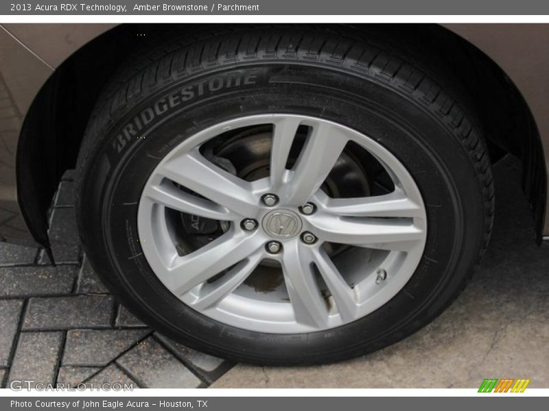 Amber Brownstone / Parchment 2013 Acura RDX Technology