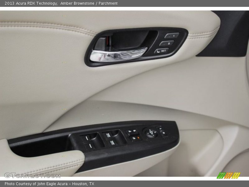 Amber Brownstone / Parchment 2013 Acura RDX Technology