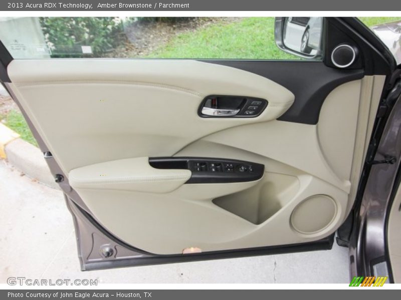 Amber Brownstone / Parchment 2013 Acura RDX Technology