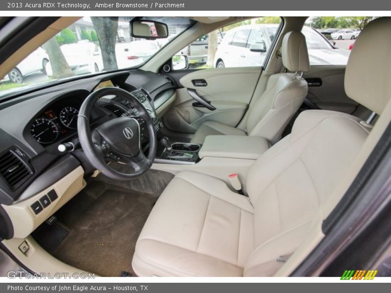 Amber Brownstone / Parchment 2013 Acura RDX Technology