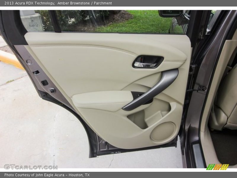 Amber Brownstone / Parchment 2013 Acura RDX Technology
