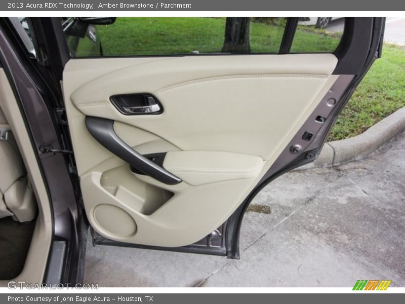 Amber Brownstone / Parchment 2013 Acura RDX Technology