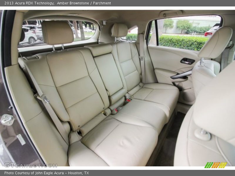 Amber Brownstone / Parchment 2013 Acura RDX Technology