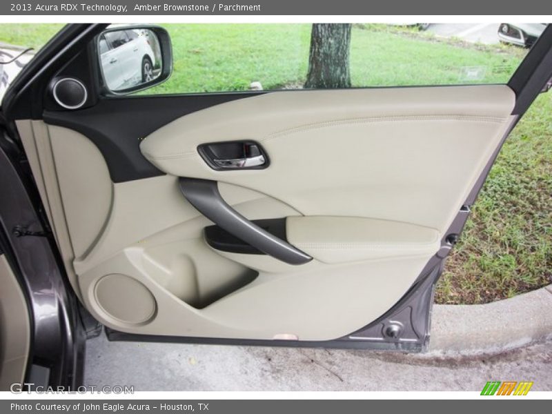 Amber Brownstone / Parchment 2013 Acura RDX Technology