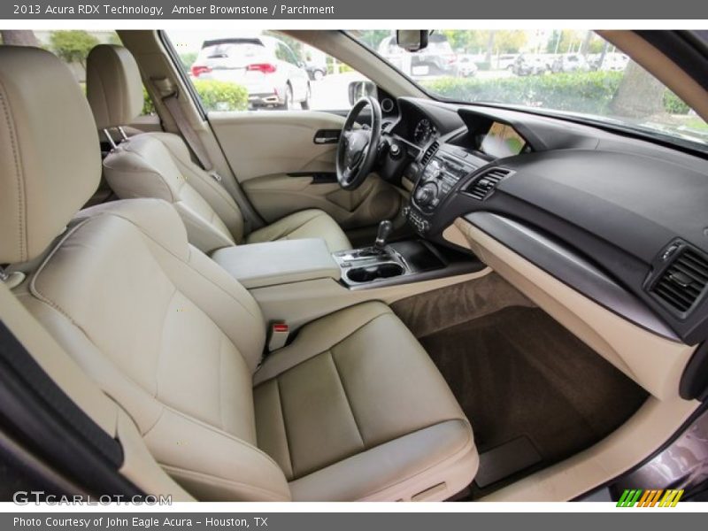 Amber Brownstone / Parchment 2013 Acura RDX Technology
