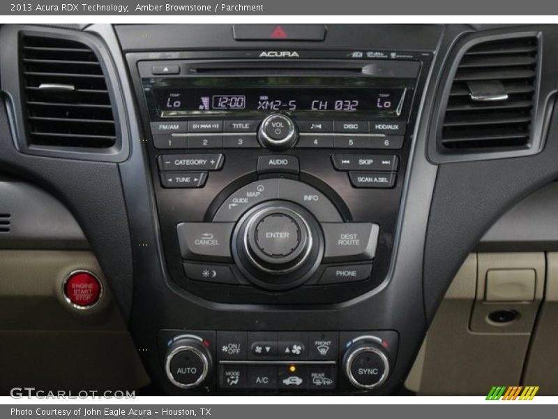 Amber Brownstone / Parchment 2013 Acura RDX Technology