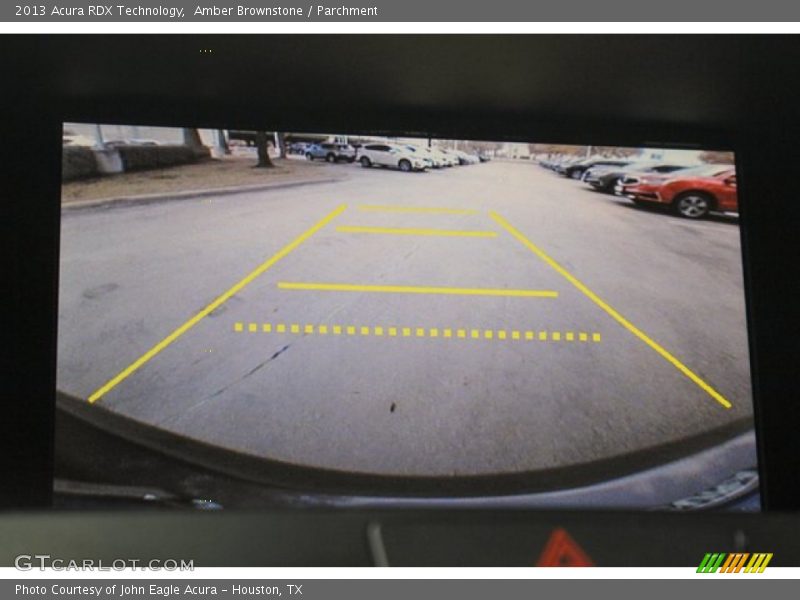 Amber Brownstone / Parchment 2013 Acura RDX Technology