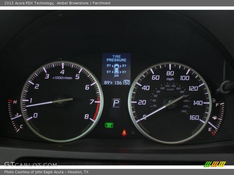 Amber Brownstone / Parchment 2013 Acura RDX Technology