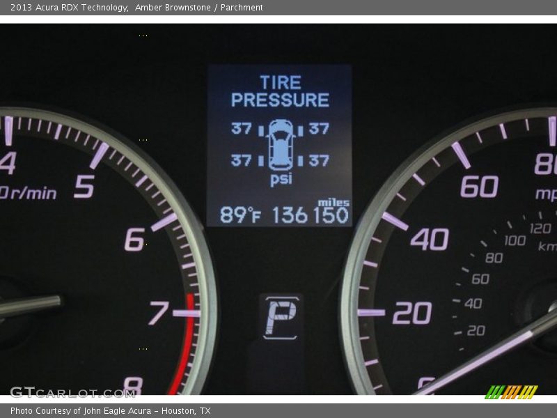 Amber Brownstone / Parchment 2013 Acura RDX Technology
