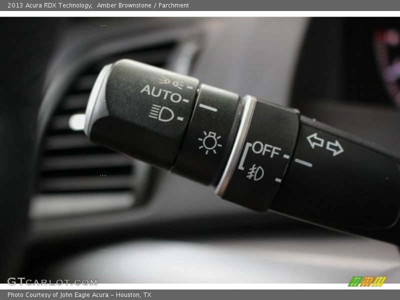 Amber Brownstone / Parchment 2013 Acura RDX Technology