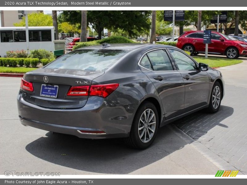 Modern Steel Metallic / Graystone 2020 Acura TLX Technology Sedan