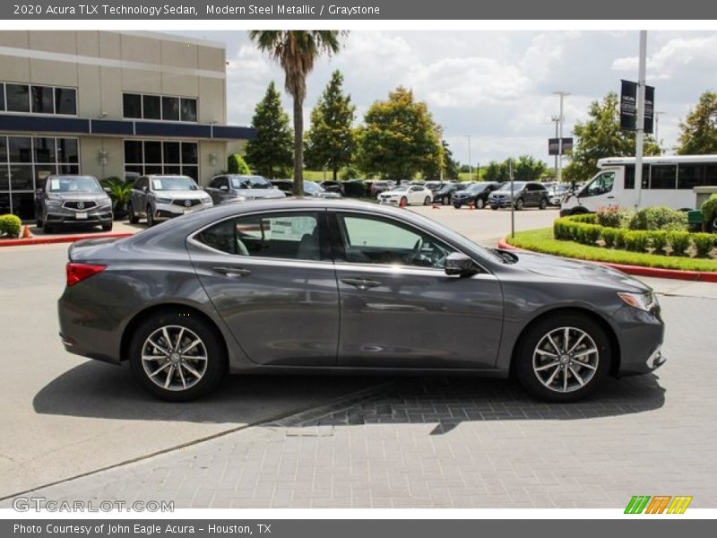 Modern Steel Metallic / Graystone 2020 Acura TLX Technology Sedan