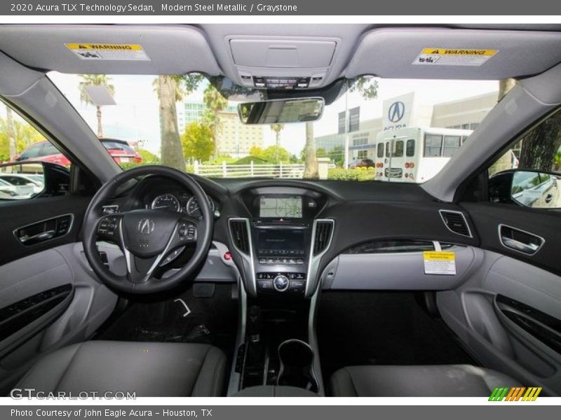Modern Steel Metallic / Graystone 2020 Acura TLX Technology Sedan