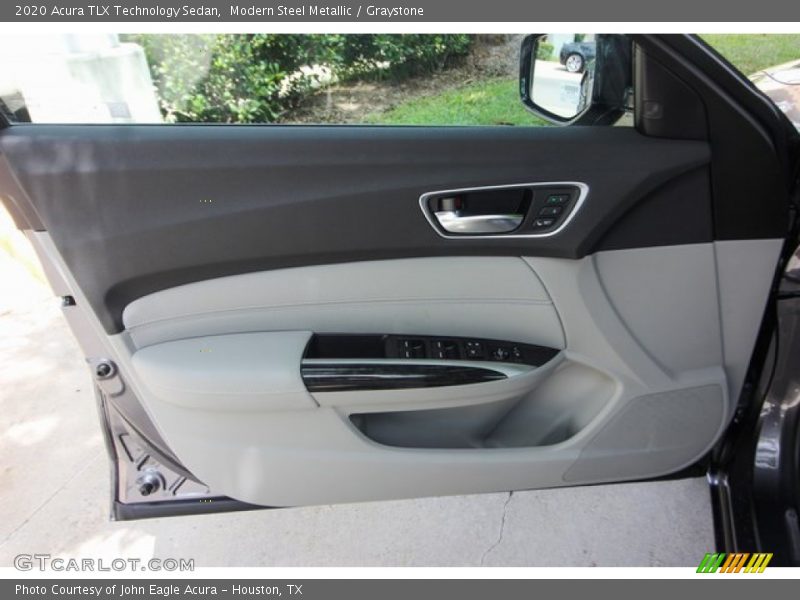 Modern Steel Metallic / Graystone 2020 Acura TLX Technology Sedan