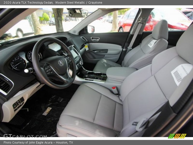 Modern Steel Metallic / Graystone 2020 Acura TLX Technology Sedan