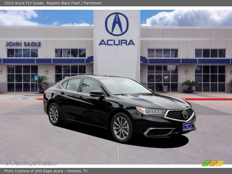Majestic Black Pearl / Parchment 2020 Acura TLX Sedan